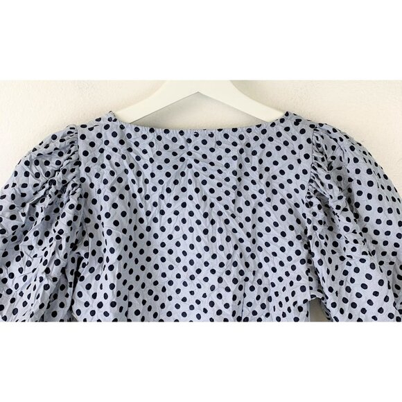 NWT Free People Puff Sleeve top blouse Size 0 - Picture 5 of 9